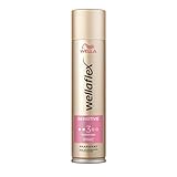 Wellaflex Sensitive Haarspray für Frauen | Bis zu 48 Std. starker Halt | Parfümfrei | Sanft zur Kopfhaut, dermatologisch getestet | Vegane Formel | Haltegrad 3 | 250ml