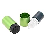 MUXSAM Green Metal Gift Set Four-Leaf Cloverleaf, Personalisierter Golfball-Stempel, personalisierter Golfball-Stempel,Golfball-Stempel, Markierungen, wiederverwendba