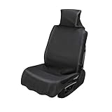 UKTYUAS Autositzschoner Vordersitz, Autositzbezug, Schonbezug Autositz， Sitzschoner Auto, Autositzbezüge Universal Wasserdicht,Sitzbezüge, Auto Sitzbezug für Werkstatt, Freizeit und Sport