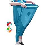 Kartoffelsack Wettlauf Beutel Für Erwachsene - Outdoor Spiele Für Garten - Mit 2 Springbällen und Riesigen Hüpfsäcken Lustig für Feste Familienfeiern Schulfeste Gartenpartys