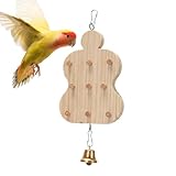 Ranley Papageienspielzeug für große Papageien, Mehrzweck-Puzzle-Spielzeug, Kaublock, stabiler Vogelspielplatz, Kleintier-Aktivitätsspiel für Sardellen, Sittiche