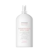 HYPOGEN CARE® Sonnenschutz-Spray UV60 | UV-Schutz auf reiner Biopolymerbasis mit LSF 60 (UV-A/-B/-C) | Ideal für Allergiker und bei sensibler Haut | Schützt sofort und über den ganzen Tag