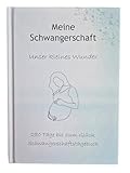 Schwangerschaftstagebuch inkl. Papaseiten und Checklisten- Tagebuch für die Schwangerschaft - Hardover- Geschenk Schwangerschaft