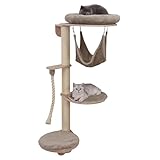 Kerbl Pet 84458 Wandkratzbaum Dolomit Grappa 80x66x158, taupe, 8.80 kg