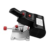 Stichsäge, 90W Mini Kappsäge, 6000RPM Gehrungssäge, 0-45° Einstellbar Schneidewinkel, Elektro-Stichsägen zum Schneiden von Nichtmetallen, Weichmetallen, Hartmetallen usw.