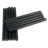 babominimer Heißkleber für lackfreies Dellenreparaturset, 7 x 100 mm, schwarzes thermoplastisches Harz für Karosserie, DIY, Autokratzer, kompatibel mit PDR-Werkzeugen, AR, 10 Stück