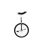 Riscko Verstellbares Einrad 24 Zoll (Schwarz)