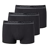 Uncover by Schiesser - Retro Shorts/Pant - 3er Pack (XL Schwarz)