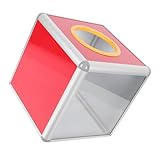 ZUNOXAZ Transparente Würfelförmige Spenden und Losbox mit Einwurfschlitz für Sichere Aufbewahrung von Geld Losen und Gutscheinen Vielseitige Langlebige Acrylbox für Veranstaltungen und