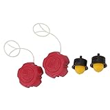 Tankdeckel-Set, Rasenmäher Tankdeckel, Rasenmäher Tankdeckel Primer Bulb Ersatz-Kit für 1630 1855 1860 2055 2060 Tankdeckel