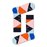 Happy Socks Unisex Größe 36-40 Jumbo Argyle Socken, bunt