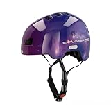 FISCHER BMX Fahrradhelm, Radhelm, Dirt Bike Helm Plus Explorer, S/M, 54-59cm, blau, mit integriertem LED-Rücklicht