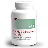 Omega 3 Kapseln vegan aus Algenöl von apodiscounter 60 stk