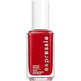 Essie Schnelltrocknender Nagellack „expressie“, Nr. 190 seize the minute, Rot, Vegane Formel, 10 ml