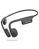 SANOTO Knochenschall Kopfhörer Bluetooth 5.3, Open Ear Kopfhörer mit 8 Stunden Akkulaufzeit, Bone Conduction Headphones mit Dual-Mikrofon, IPX6 wasserdichte Sport Kopfhörer, zum Fahrrad Jogging