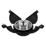 Alipis Erschaffen ein Kreatives Simulations Hotpot mit Innenauskleidung für Geburtstagsfeiern Einzigartige Kochutensilien für Familienfeiern für Vielseitige Kochbedürfnisse