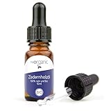 NeoOrganic® Bio Zedernöl (Cedrus atlantica) – gewonnen aus dem Holz der Atlaszeder – 100% naturreines ätherisches BIO-Öl – 10ml