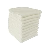 HEMOTON Windel für babywindeln mullwindeln Convenient nappies Skin-friendly nappies Portable nappies Cloth nappies diapers Charcoal nappies Beige nappies Stoffwindeln