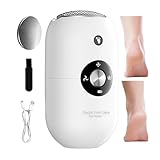 Hornhautentferner Für Füße | Elektrischer Akku-Hobel Mit Schleifkopf Für Fußpflege,Wiederaufladbares Gerät Zur Trockenen Hautentfernung Mit 3 Aufsätzen Für Pediküre Zu Hause Und Unterwegs
