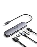 Anker USB C Hub (5-in-1), 4K@30Hz HDMI mit 100W Max. Power Delivery, USB-C und USB-A Daten-Ports, kompakt und stylisch für MacBook, Dell XPS und mehr (Ladegerät Nicht enthalten)