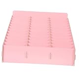 Garneck Holz Aufbewahrungsbox Fächer Multifunktional Mobiltelefon Organizer Schreibtisch Ordnungssystem für Büro Schule und Zuhause Natürliche Holzstruktur Stabil und Platzsparend