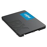 Crucial BX500 SATA SSD 480GB, 2,5' Interne Festplatte, bis zu 540 MB/s, kompatibel mit Laptop und Desktop (PC), 3D NAND, Dynamische Schreibbeschleunigung - CT480BX500SSD1
