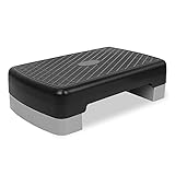 FUNJEPE 2 Stufen Stepper, höhenverstellbar, für Fitness & Training, aus Polypropylen, in verschiedenen Farben verfügbar