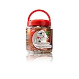 Leovet Leoveties Karotte & Leinöl kaltgepresst | 1,1 kg | Ergänzungsfuttermittel für Pferde | Snacks zum Training oder als Belohnung | Frei von künstlichen Aromen | ADMR konform