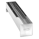 Städter - 622098 Profi Pasteten- und Terrinenform halbrund - 30 x 6 x 6 cm - Edelstahl rostfrei