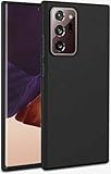 Eiselen Hülle für Samsung Galaxy Note 20 Ultra 5G, Schwarz Ultra Dünn Soft Silikon TPU Schutzhülle, Kratzfest, rutschfest & Stoßsicher Handyhülle