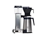 Moccamaster KBGT Thermoskanne,Kaffeemaschine Filter, Filterkaffeemaschine, Thermos, Polished, 1.25L