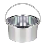 Wachswärmer Innentopf, leere Metall-Wachstopfdose, Schmelztopf Einsatz, tragbare Haarentfernung, Wachsschale