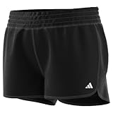 adidas Women's Pacer Essentials Knit High-Rise Shorts (Plus Size) Lässige, Black, 4XL