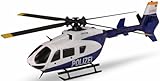 Amewi 25328 AFX-135 Polizei 4-Kanal Helikopter 6G RTF, Blau/Weiß