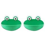 Frosch Seifenbehälter, tragbare Seifenschale, hält die Seife trocken, für Dusche, Badezimmer, Seifenschale, Seifenschale für Dusche, selbstentleerende Seifenschale für Seife