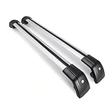 Relingträger 2 STÜCKE Querträger Passt Für Subaru Für Forester 2025 Für Sport Touring Dachrelingträger Abschließbare Frachtquerträger Gepäckträger Dachträger(S-Black)