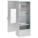 Eleganz Räucherofen mit Kaltrauchgenerator aus verzinktem Stahl und Glas - Ideal für Garten und Balkon - Langlebig und einfach zu reinigen