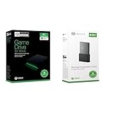 Seagate Bundle of Game Drive Xbox 4TB tragbare Externe Festplatte Speichererweiterungskarte Xbox Series X|S 512GB SSD,