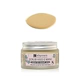 La Saponaria | Nice to meet you - Scrub Mousse Gesicht & Hände, Gesichts- und Handpeeling-Konzentrat mit Hagebutte, Russisch und Blaubeerwasser, 45 ml