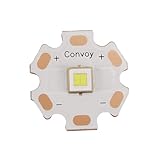 Cvoepobey SFT70 LED, 6500 K Leuchtdiode, Effiziente Beleuchtung für Taschenlampen, Stirnlampen und Mehr mit 20 mm Kupfer-PCB