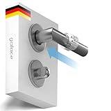 GALACE Türklinkenpuffer [4er Pack] – Transparente Türstopper für Türklinke – Türstopper Klinke zum Schutz vor Macken - Türgriff Schutz und Fensterklinke Anschlagdämpfer Stopper – Türgriff Stopper