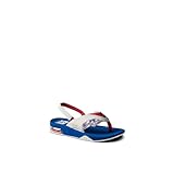 REEF Unisex-Kinder Little Fanning Flipflop, Rot/Weiß/Blau