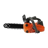 Benzin-Kettensäge 25,4 CC, 2-Takt-Motor, max. Schnittdurchmesser 30 cm, 0,9 kW, 9.000 U/min Kettengeschwindigkeit, Baumpflegesäge, für Garten und Baumpflege