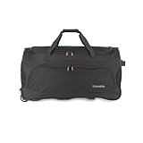 Travelite Trolley Reisetasche mit Rollen, Sporttasche Basics Fresh, Weichgepäck Rolltasche groß im sportlichen Design, 71 cm, 89 Liter