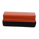 HOMSFOU Vinyl Rekordbürste Samtpolster Antistatik Schallplattenreinigung Perfektes Zubehör für Pflege Ihrer Vinylplatten Verbessert das Hörerlebnis Verlängert