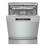 Gorenje GS643C90X Geschirrspüler/Freistehend/60 breite/16 Maßgedecke/6 Programme/TotalDry/FlexUse/Ecoprogramm/Automatikprogramm/Intensivprogramm/Kristallglas/EEK: C/Maße(HxBxT): 84,5 x 59,9 x 59,7 cm