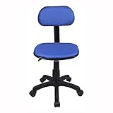 IIPOSAQQ Chefsessel mit niedriger Rückenlehne Computerstuhl Freizeitstuhl Drehbarer Bürostuhl Haltungsaufgabenstuhl ohne Armlehne