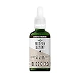 Modern Nature Cookies & Cream Stevia Flüssig - Flavour Drops - Stevia Zucker - Stevia Drops Süßstoff - Liquid Aroma Geschmacks Tropfen - Sirup Zuckerfrei Ohne Kalorien Alternative Süßungsmittel 100ml