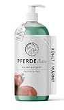 Pferdesalbe 500ml Pferdegel kühlend und wärmend - Pferdebalsam mit Arnika, Menthol, Eukalyptus & Rosmarin