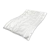 Traumschlaf – Premium Kamelhaardecke – Ganzjahresbettdecke aus 100% Kamelhaar – Medium/Mono Steppbett – Made in Germany 155x200 cm